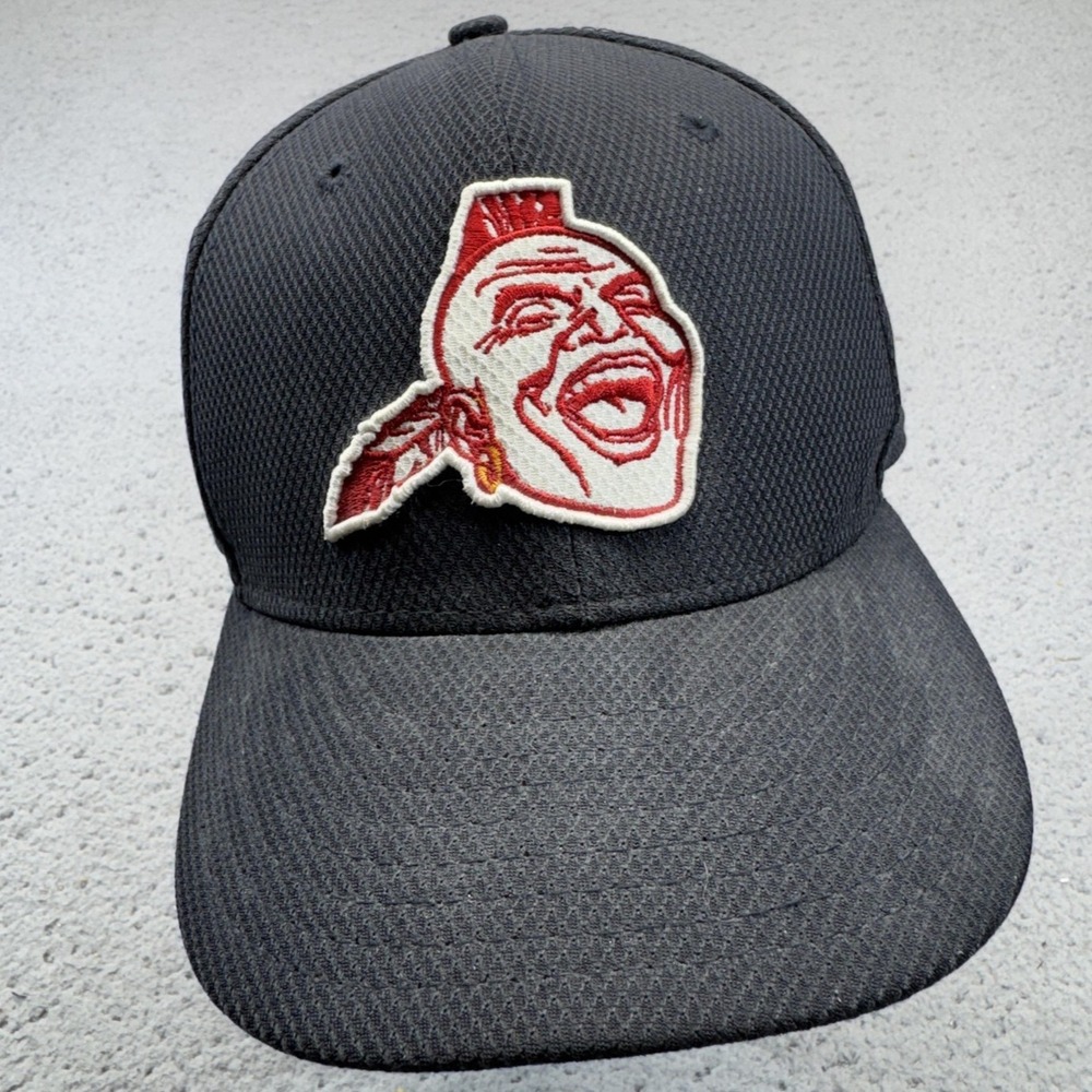 Atlanta Braves Hat Cap 7 1/2 Chief Noc-A-Homa Savage New Era MLB 2013 Baseball